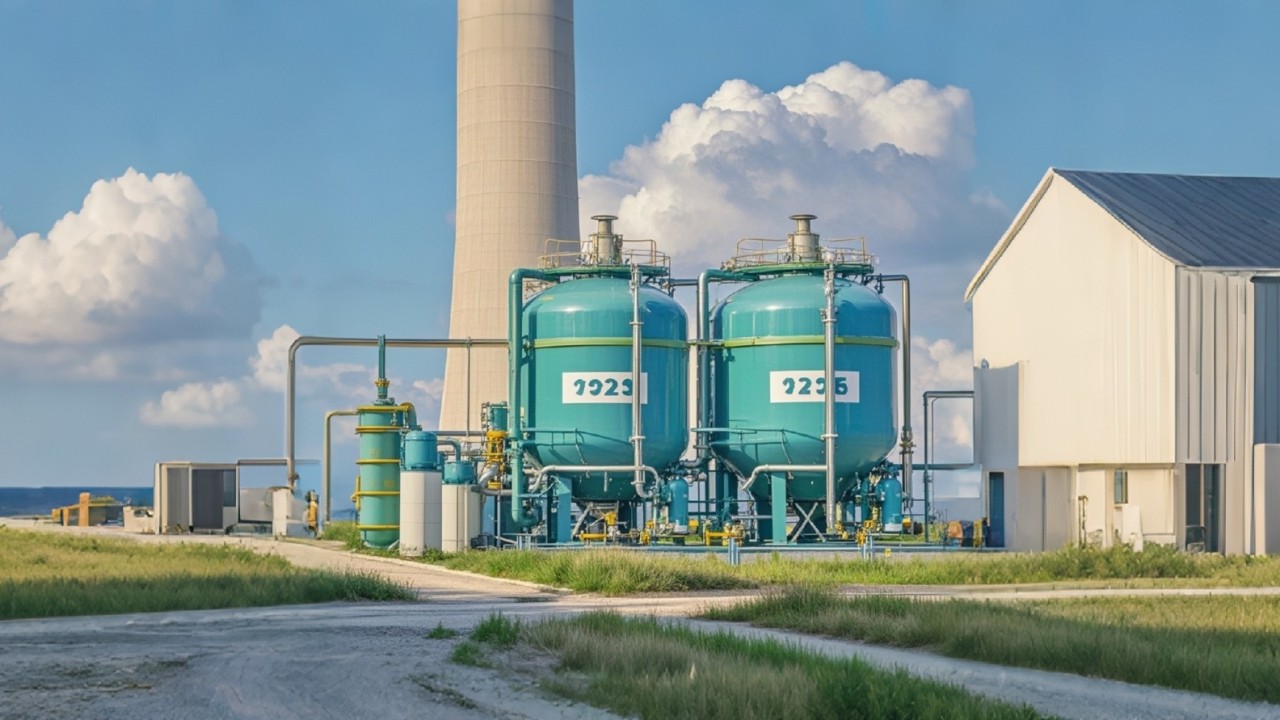 Power plant water treatment