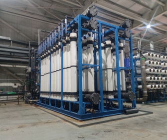 Lithium extraction production line in salt lakes